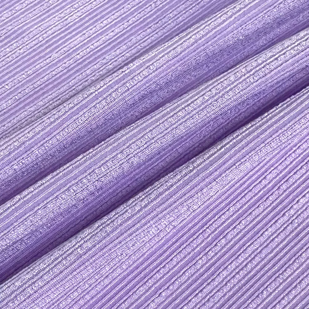 Polyester Spandex Rib Ice Silk