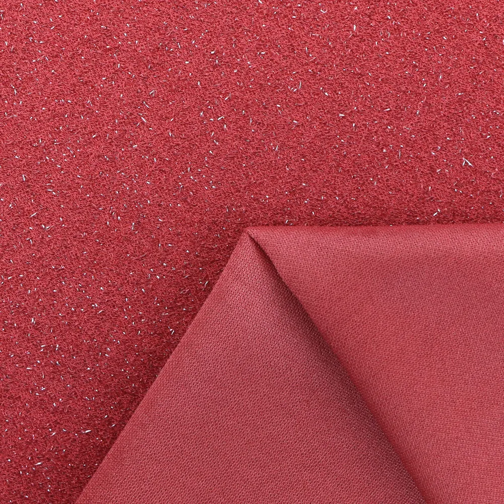 Fil-Lumiere Spandex Sparkly Moss Crepe